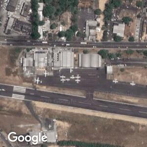 Imagem de satélite: Aeroporto das Flores - Aeroclube do Amazonas -  Manaus/AM
