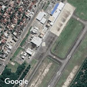 Imagem de satélite: Aeroporto de Vitória - Eurico de Aguiar Salles - Vitória/ES