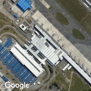 Imagem de satélite: Aeroporto Internacional Afonso Pena - Curitiba/PR