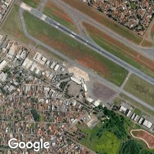 Imagem de satélite: Aeroporto Internacional Santa Genoveva - Goiânia/GO