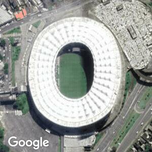 Imagem de satélite: Arena Fonte Nova - Salvador/BA