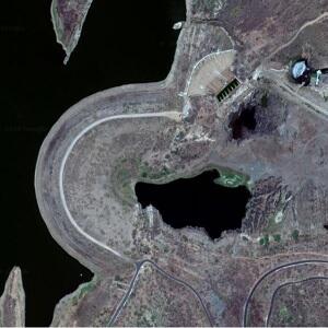 Imagem de satélite: Barragem do Açude Orós - Orós/CE