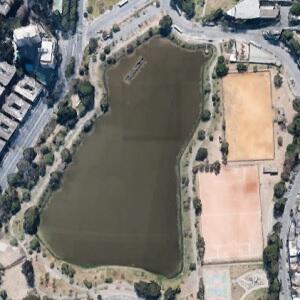 Imagem de satélite: Barragem Santa Lúcia - Belo Horizonte/MG