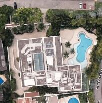 Imagem de satélite: Casa da Xuxa - Rio de Janeiro/RJ
