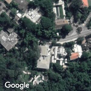 Imagem de satélite: Casa de Sílvio Santos - Taboão da Serra/SP