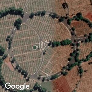 Imagem de satélite: Cemitério Municipal Campo do Bom Pastor - Uberlândia/MG