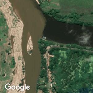 Imagem de satélite: Encontro dos Rios Parnaíba e Poti - Teresina/PI