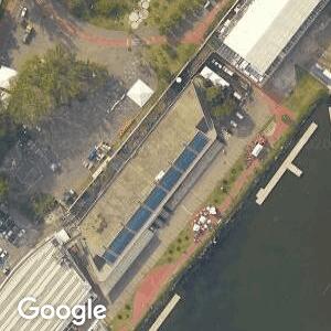 Imagem de satélite: Estádio de Remo da Lagoa Rodrigo de Freitas - Rio de Janeiro/RJ