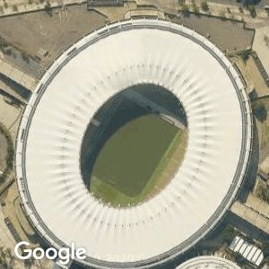Imagem de satélite: Estádio do Maracanã - Rio de Janeiro/RJ