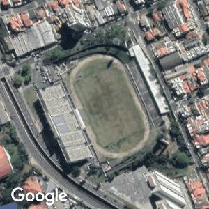 Imagem de satélite: Estádio Municipal Bruno José Daniel - Santo André/SP