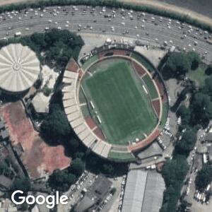 Imagem de satélite: Estádio Osvaldo Teixeira Duarte - Canindé - São Paulo/SP