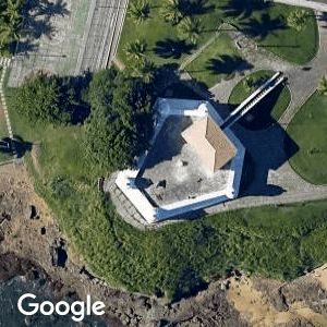 Imagem de satélite: Forte de Monte Serrat - Salvador/BA