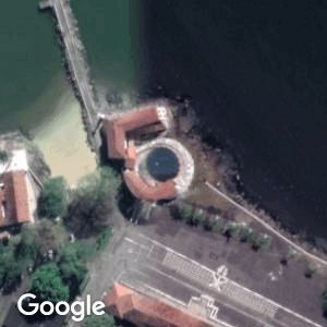 Imagem de satélite: Forte São Francisco Xavier da Barra - Vila Velha/ES