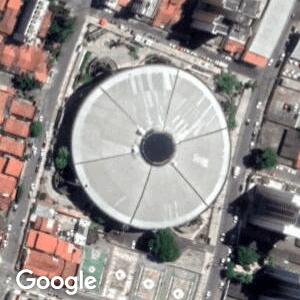 Imagem de satélite: Ginásio Paulo Sarasate - Fortaleza/CE