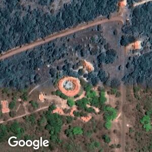 Imagem de satélite: Hotel Fazenda Sete Cidades - Brasileira/PI