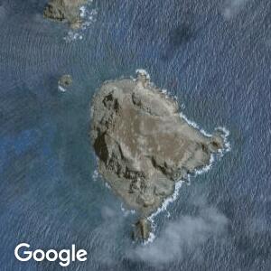 Imagem de satélite: Ilha de Martim Vaz - Ilha Mais Distante da Costa Brasileira