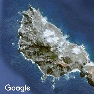 Imagem de satélite: Ilha de Trindade - Vitória/ES