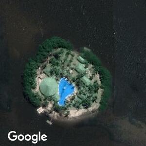Imagem de satélite: Ilha do Carlito - Maceió/AL
