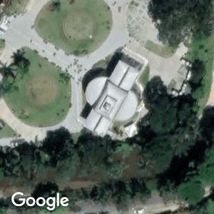 Imagem de satélite: Palácio de Cristal - Petrópolis/RJ