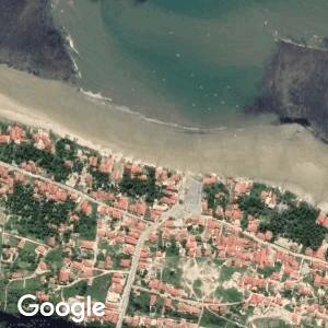 Imagem de satélite: Praia da Baleia - Litoral Oeste - Itapipoca/CE