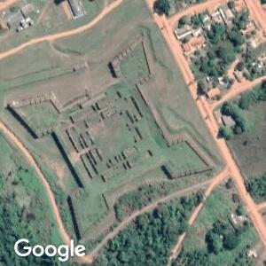 Imagem de satélite: Real Forte Príncipe da Beira - Costa Marques/RO