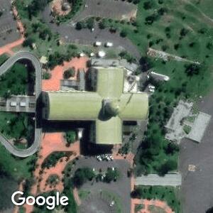Imagem de satélite: Santuário Basílica do Divino Pai Eterno - Trindade/GO