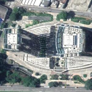 Imagem de satélite: Sede da Nestlé Brasil - Complexo 17.007 Nações - São Paulo/SP