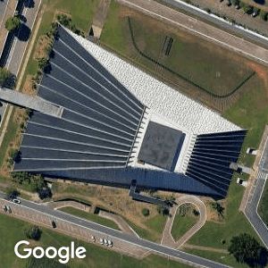 Imagem de satélite: Teatro Nacional Claudio Santoro - Brasília/DF