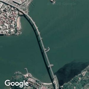 Imagem de satélite: Terceira Ponte - Vitória/ES