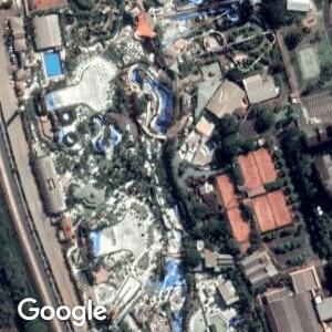 Imagem de satélite: Thermas dos Laranjais - Olimpia/SP