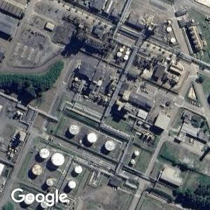 Imagem de satélite: Unidade de Industrialização do Xisto (SIX) - Petrobrás - São Mateus do Sul/PR