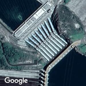 Imagem de satélite: Usina Hidrelétrica de Furnas - São José da Barra/MG