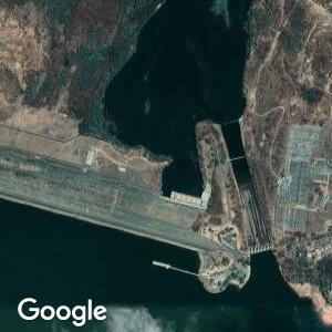 Imagem de satélite: Usina Hidrelétrica de Três Marias/MG