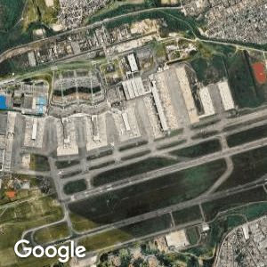 Imagem de satélite Aeroporto Internacional de São Paulo - GRU Airport - Guarulhos/SP