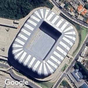 Imagem de satélite de Arena MRV em Belo Horizonte, Minas Gerais