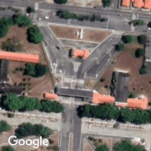 Imagem de satélite: Base Aérea de Fortaleza - BAFZ - Fortaleza/CE