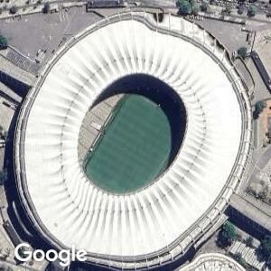 Imagem de satélite de Estádio do Maracanã em Rio de Janeiro, Rio de Janeiro