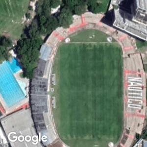 Imagem de satélite: Estádio dos Aflitos - Naútico - Recife/PE