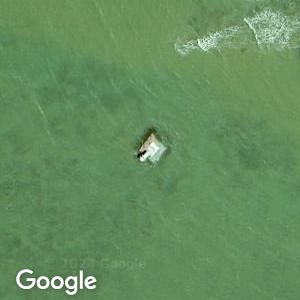 Imagem de satélite de Farol da Pedra Seca em Cabedelo, Paraíba