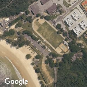 Imagem de satélite de Forte Barão do Rio Branco em Niterói, Rio de Janeiro