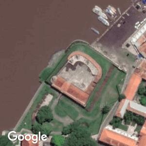 Imagem de satélite de Forte do Presépio - Forte do Castelo em Belém, Pará