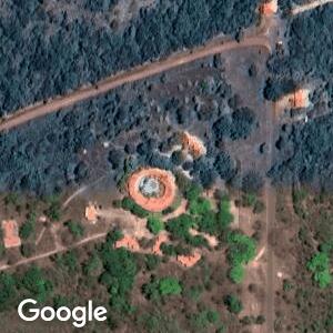 Imagem de satélite de Hotel Fazenda Sete Cidades em Brasileira, Piauí