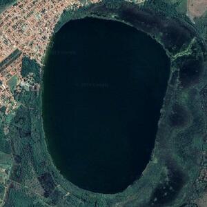 Imagem de satélite: Lagoa da Confusão - Lagoa da Confusão/TO