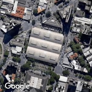 Imagem de satélite: Mercado Central de Belo Horizonte/MG