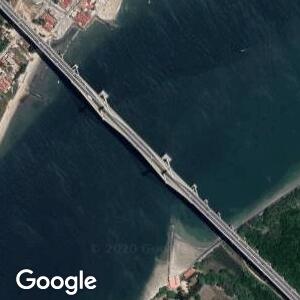 Imagem de satélite de Ponte Newton Navarro em Natal, Rio Grande do Norte