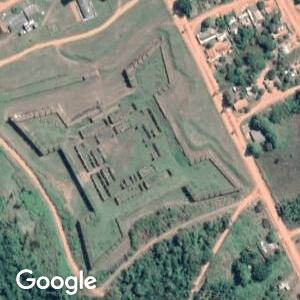 Imagem de satélite de Real Forte Príncipe da Beira em Costa Marques, Rondônia