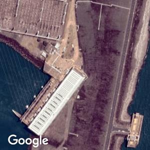 Imagem de satélite: Usina Hidrelétrica Capivara - Taciba/SP